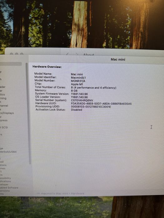 Apple Mac Mini M1 | 8GB Ram | 256GB SSD