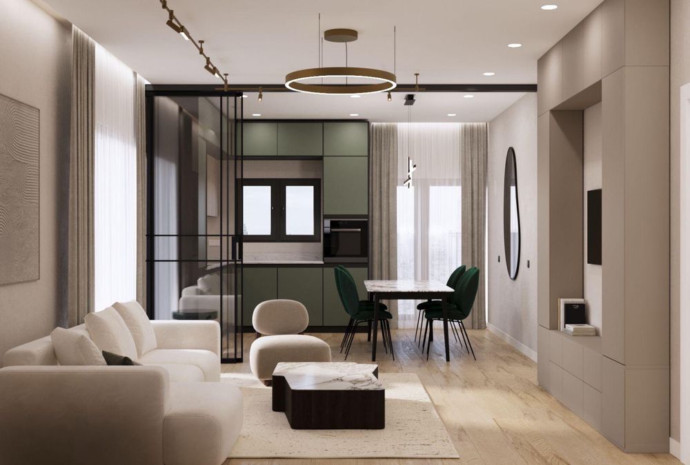 Vanzare casa moderna parter Domnesti / 98 mp utili