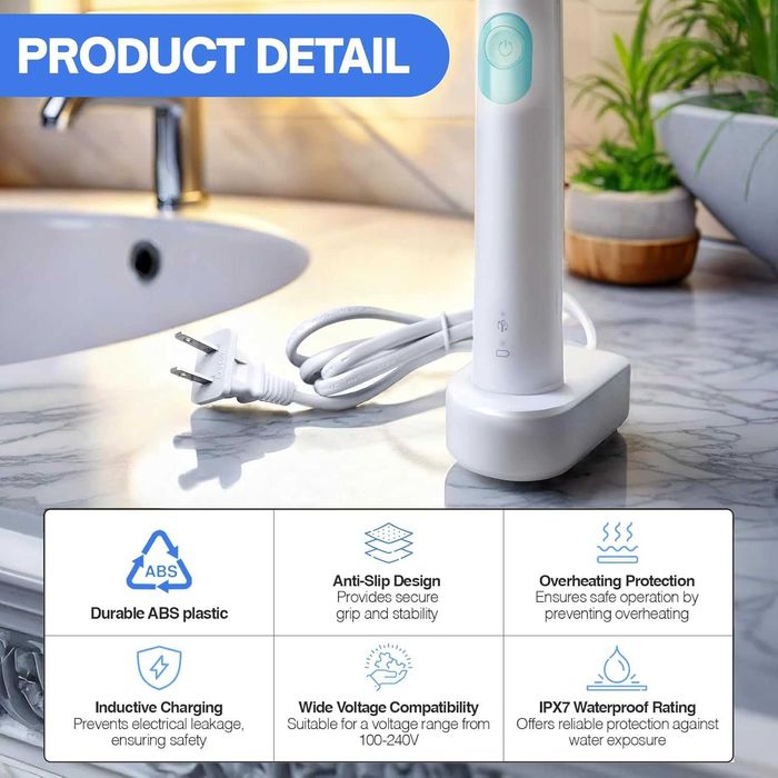 ЗАРЯДНО ГЛАВИ КАЛЪФ за четка за зъби PHILIPS SONICARE. Филипс Соникеър