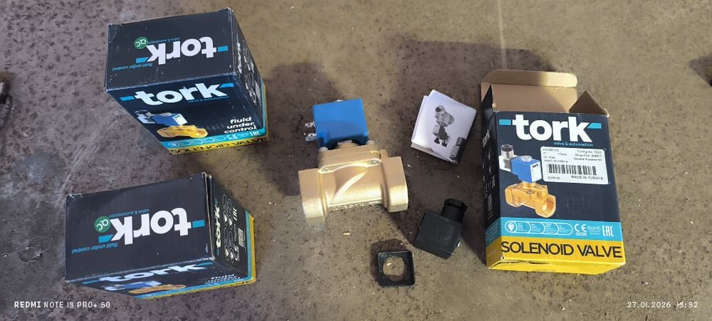 Электромагнитный клапан (соленоид)