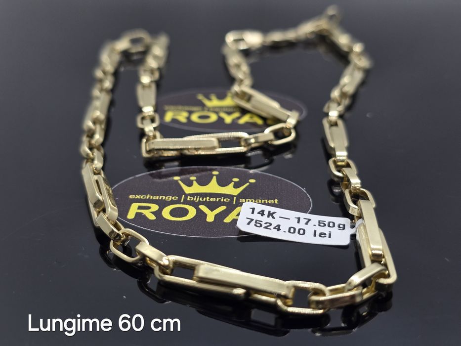 Bijuteria Royal: Lant aur 14k/17.50 gr