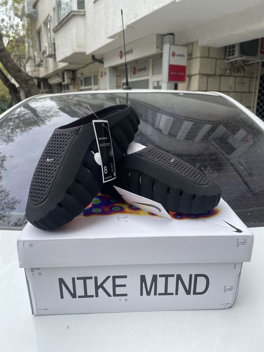 Nike Mind 001 “Chrome Black” & “Solar Red”