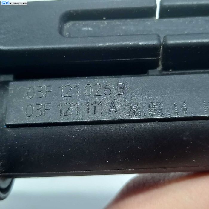 Corp Carcasa Termostat Volkswagen Polo 6R 1.2 TSI CBZB CBZC 2009 - 2022 Cod 03F121026B 03F121111A [2127]