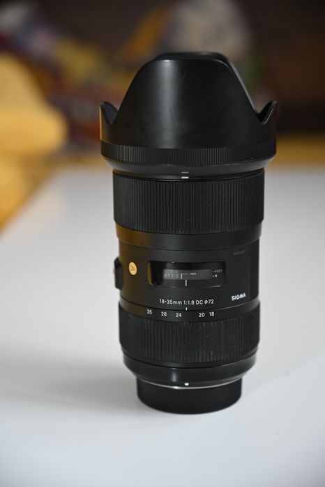 Sigma 18-35mm f/1.8 Art за Nikon F. Перфектен!