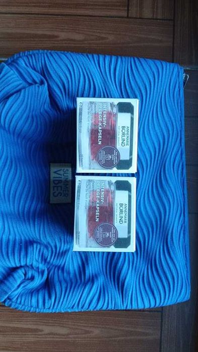Set capsulele de îngrijire intensivă Annemarie Börlind Facial Oil si geanta cosmetica Summer Vibes