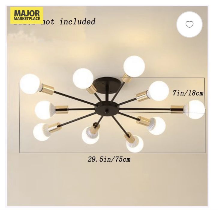Vand candelabru 10 lumini