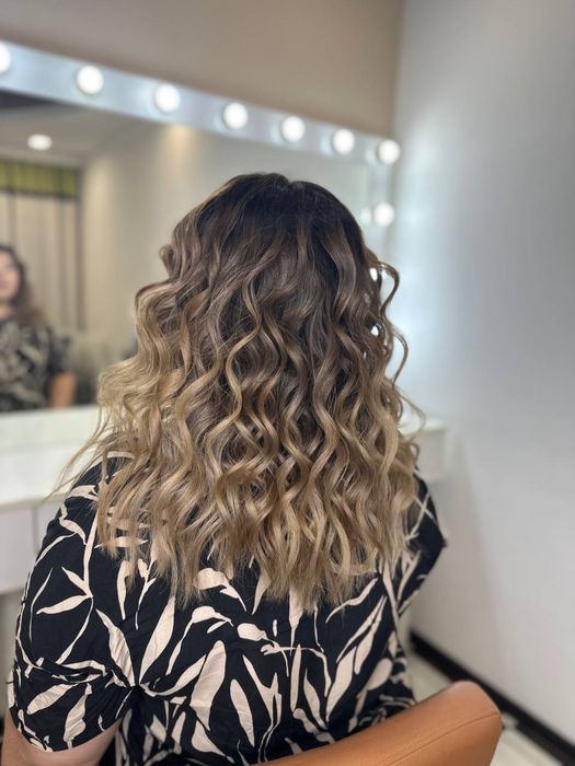 Акция на укладки , прически