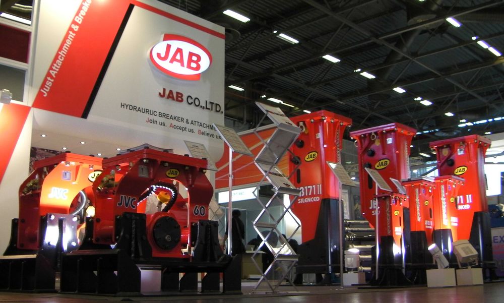 Picon JAB Ciocan hidraulic excavator buldoexcavator