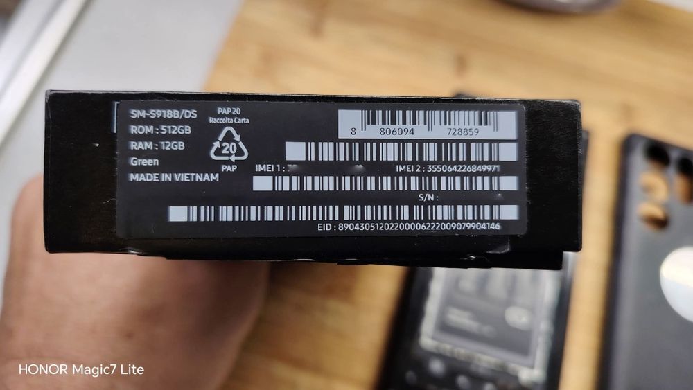 Здравейте! Продавам Samsung Galaxy S23 Ultra 12/512 GB, Green