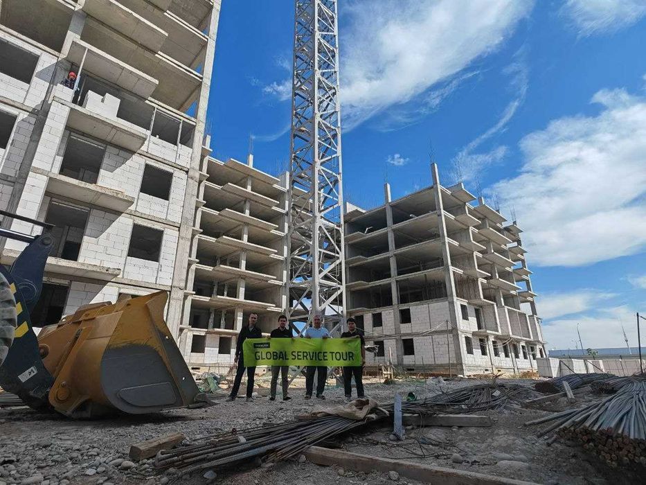 Башенный кран ZOOMLION 75 метр