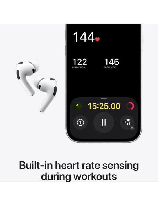 Casti Apple Airpods Pro 3, Carcasa MagSafe (USB-C) , Sigilate,Garantie