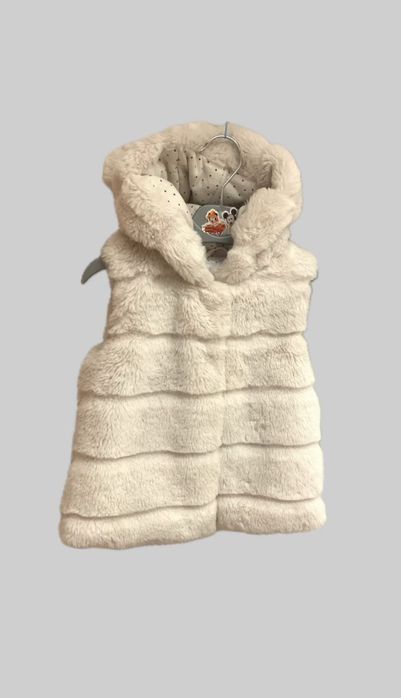 Пухкаво бебешко елече Primark с ушички 18-24 м (92 см) – Като НОВО