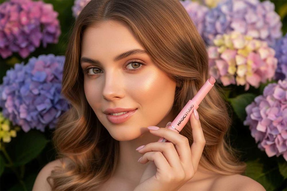 Balsam de buze Melt & Shine, nr 2 Nude Glow, Magic Studio