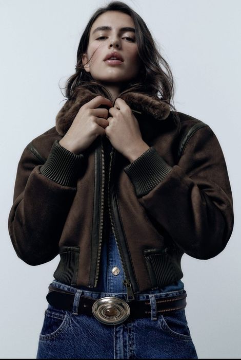 Geaca  cu fermoar Zara