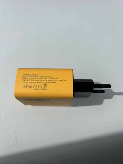 Încărcător 120W Super Fast Charge – Nou, livrare rapidă, stoc limitat