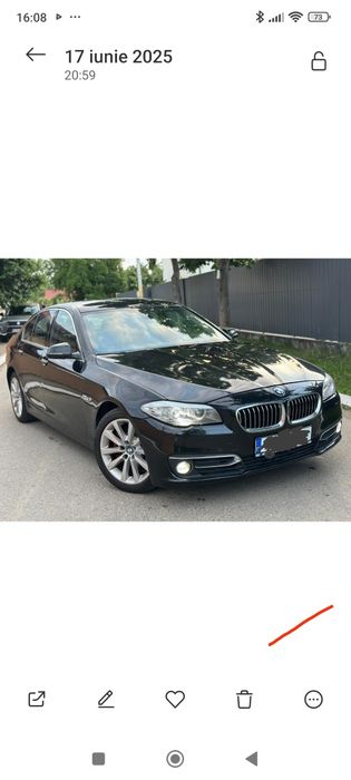 BMW F10//520 D//Facelift//Luxury//Automat//Euro 6//2016.//Rate TBI.