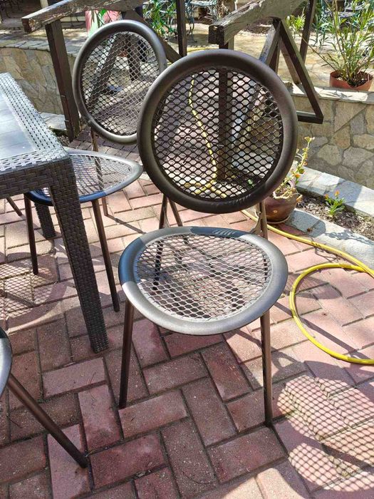 Метални столове за градина / заведение
