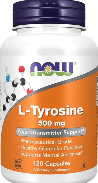 Л Тирозин L tyrosine 500mg 120 cap