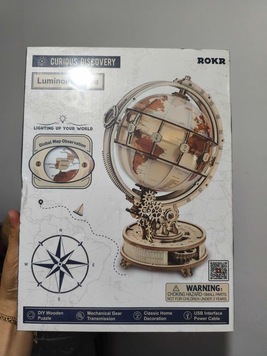 ROKR Luminous Globe, din seria Curious Discovery, modelul ST003