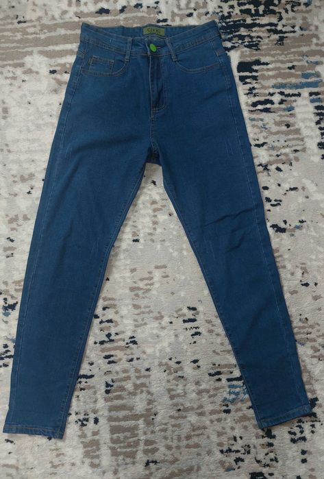 Брюки джинсовые на подростка