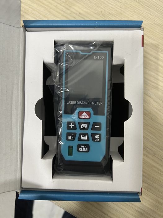 Лазерный дальномер 2в1 рулетка лазерная