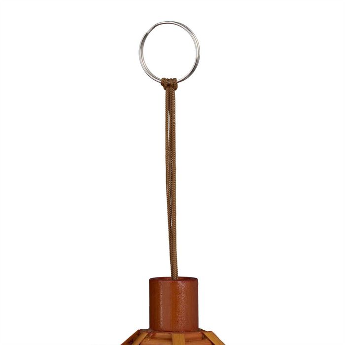 Clopot de vant bambus rezistent la intemperii model casuta 65x11x13 cm