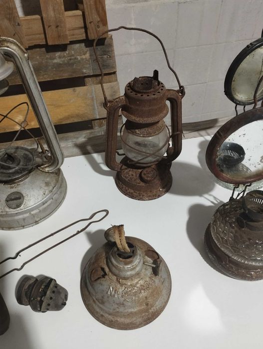 Газени фенери и лампи за части