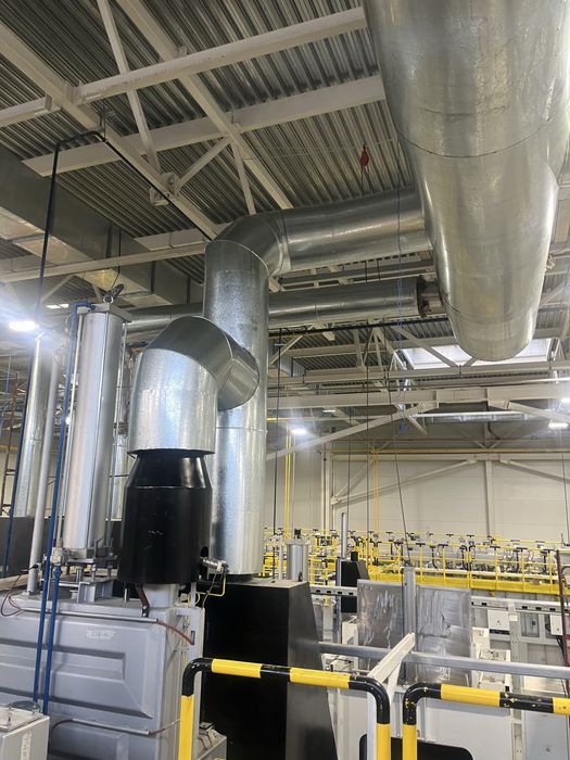 Вентиляция, производство.