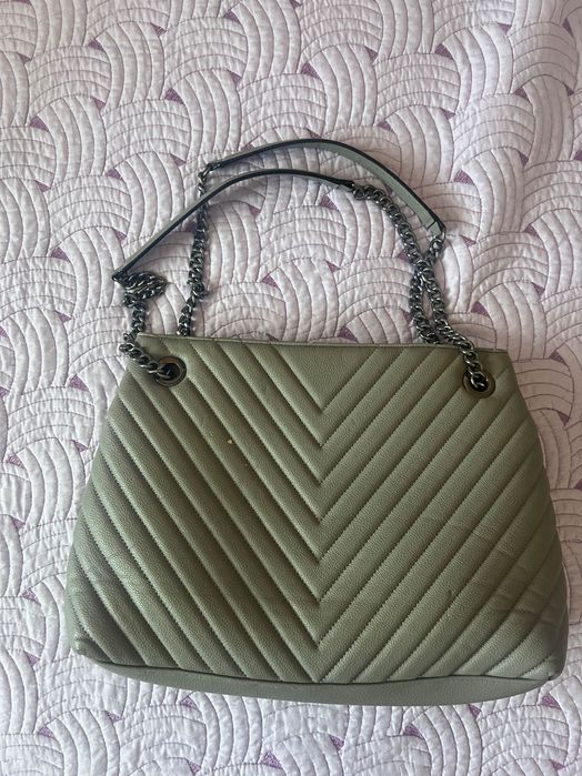 Geanta de umăr gri Victoria’s Secret