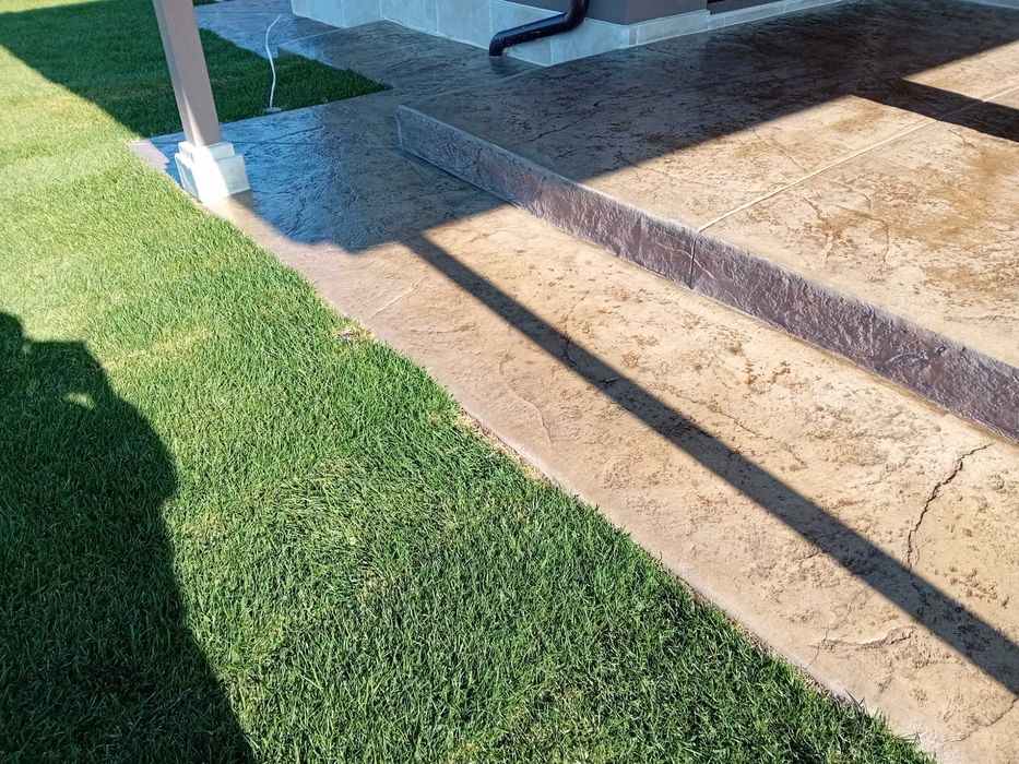 Щампован и декоративен бетон