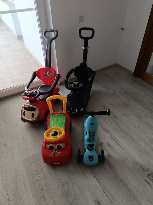 Tricicleta,motociclete,masini,scaun masa,premergator,plusuri jucarii