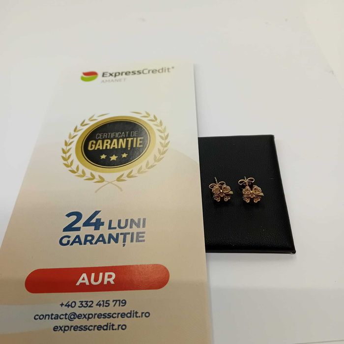 Cercei aur 14k (ag49 Esplanada b.8847)