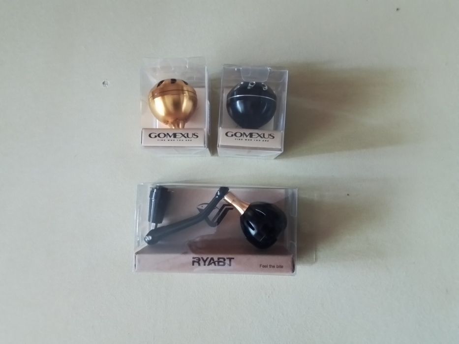 Knobi ,manivela Gomexus 2 bb pentru PENN, Shimano,Daiwa,Okuma(noi)