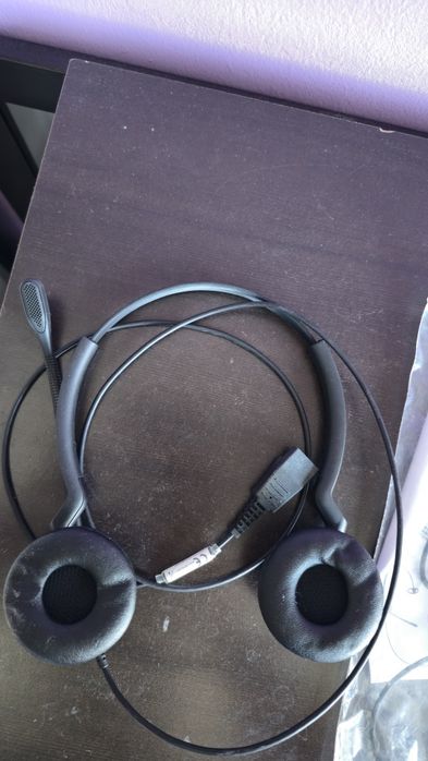 Слушалки Jabra BIZ 2300 QD Duo + кабел Jabra avaya