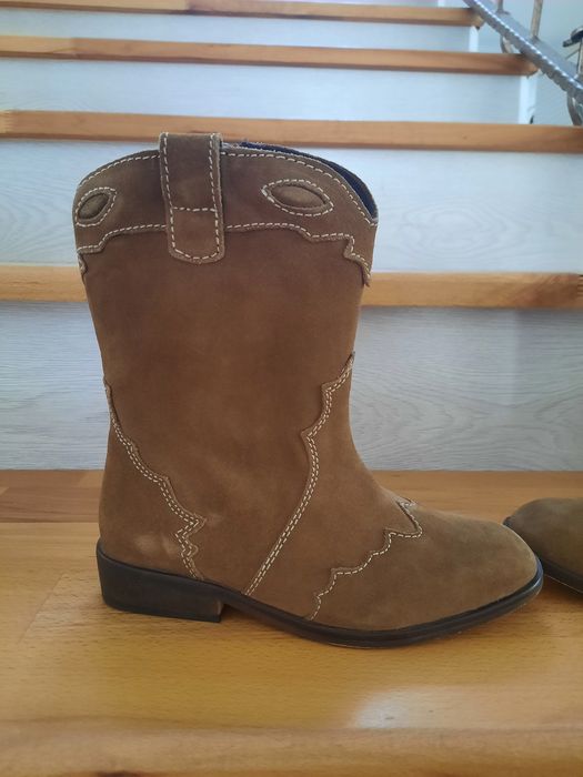 Zara piele naturală fete