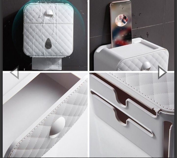 Поставка органайзер за тоалетна хартия с чекмедже