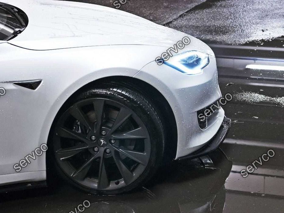 Prelungire bara fata Tesla Model S Facelift 2016- v1 - Maxton Design