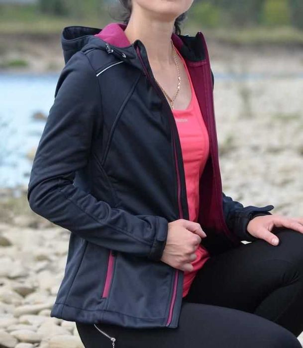 Crivit (Германия) женская  мембранная водостойкая стрейчевая толстовка