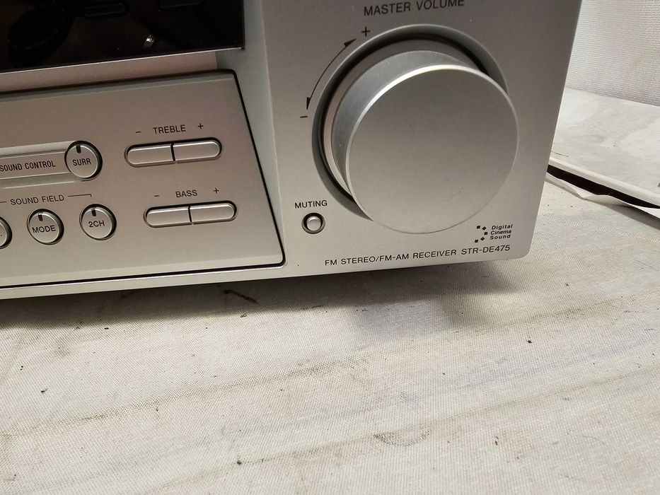 Receiver AV 5.1 Sony STR-DE475 – Argintiu – Perfect Funcțional
