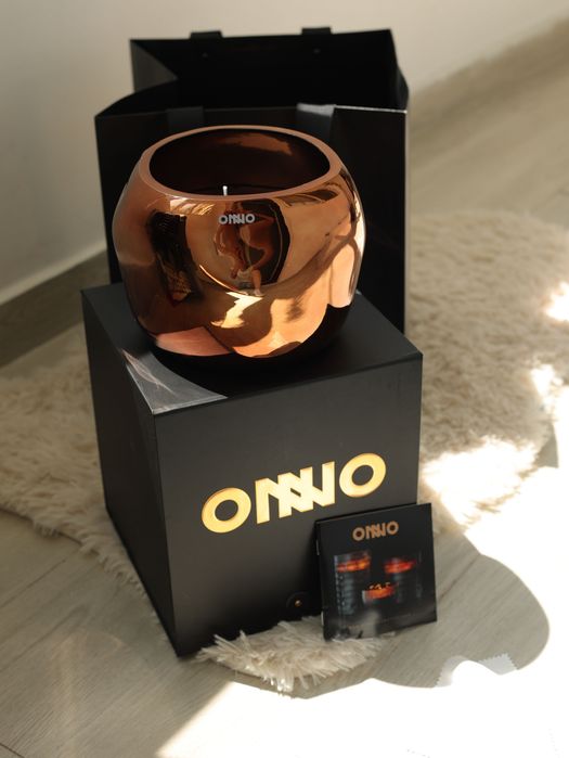 ONNO Cape Copper M – lumânare de lux originală, nouă, cutie + pungă