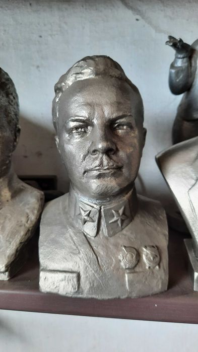 бюст ленин- сталин антиквариат