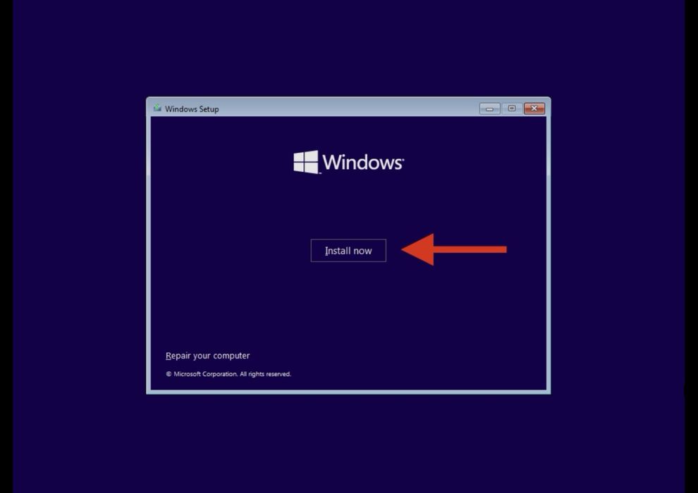 Преинсталация на Windows 10/11