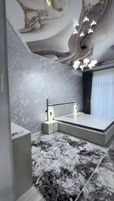 3 xonali yevroremont kvartira 96m² | Yangi uy Keles | 2 ta sanuzel