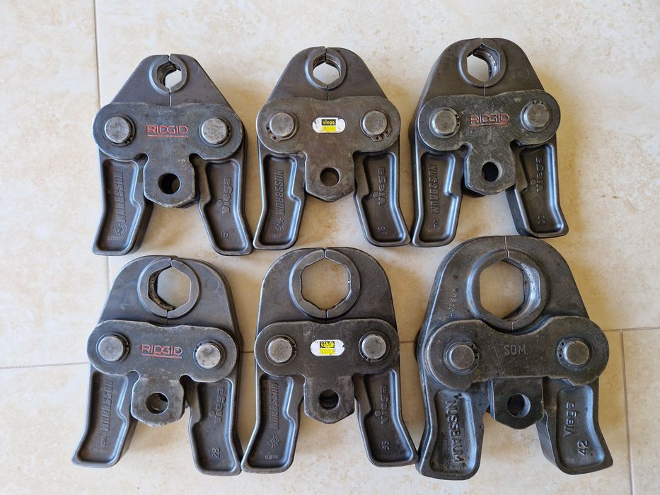 Ridgid , Viega , Nussbaun - bacuri , falci de presare fitinguri