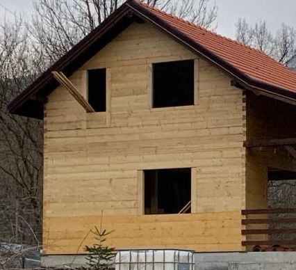 Vand cabana lemn masiv Maguri