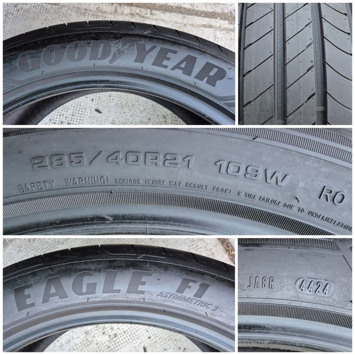 O bucată 285/40 R21 vară - una Pirelli