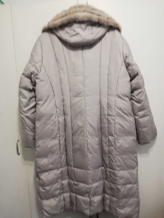 Женский пуховик 56 размера