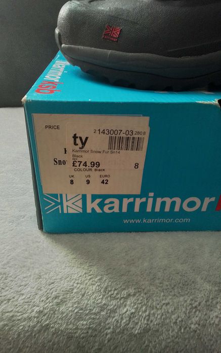 Ботуши Karrimor Snow Fur Sn14 42 номер