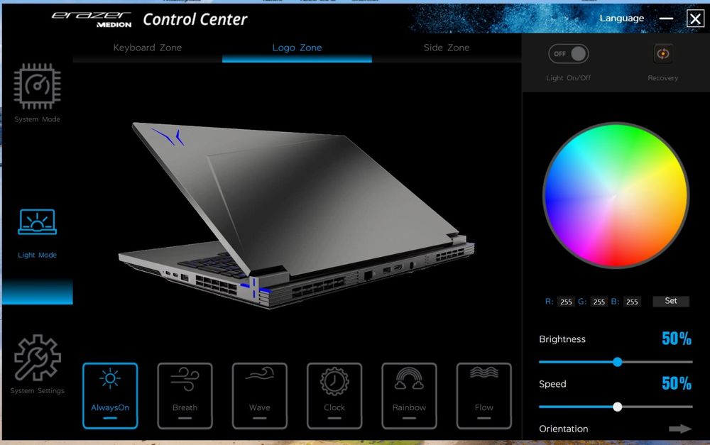 laptop gaming Medion Erazer Major X10