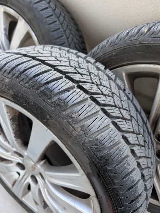 Оригинални джанти 17" за Subaru (5x100) със зимни гуми Fulda DOT 2022